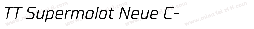 TT Supermolot Neue C字体转换